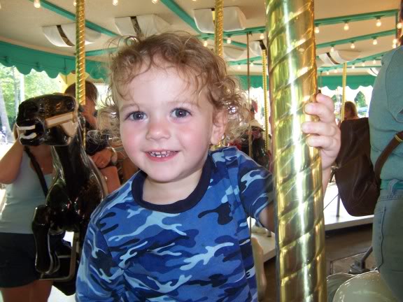 merry go round at Busch Gardens