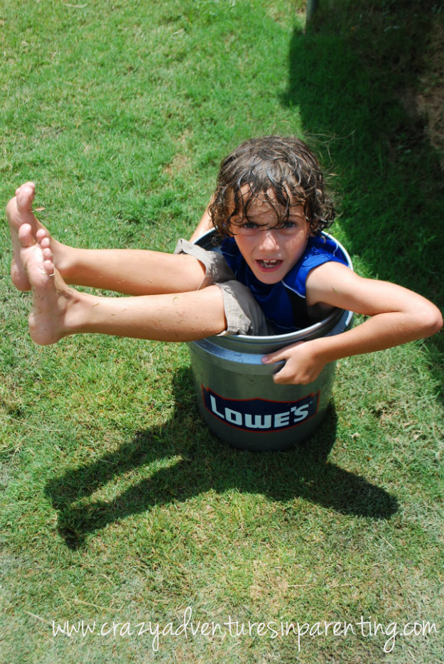 water bucket fun