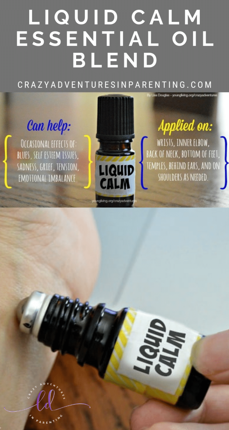 Updated Liquid Calm Recipe with Young Living Oils Crazy Adventures in