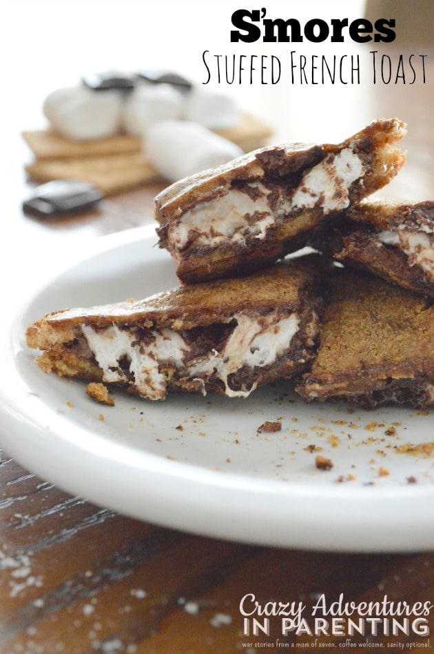 S'mores Stuffed French Toast