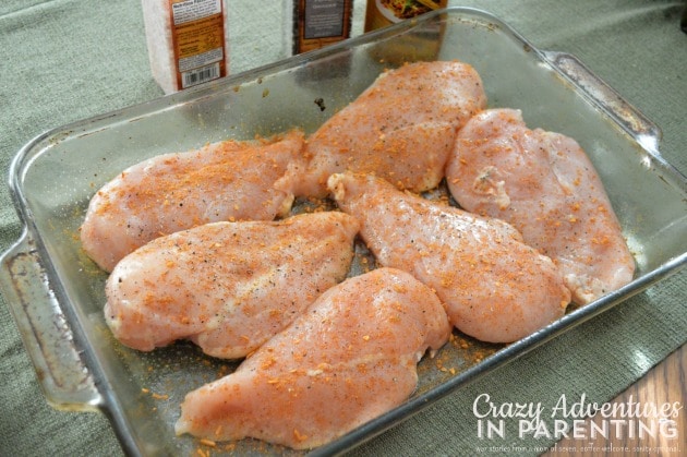 season your chicken breasts