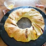 Bacon Egg and Cheese Breakfast Ring out of the oven