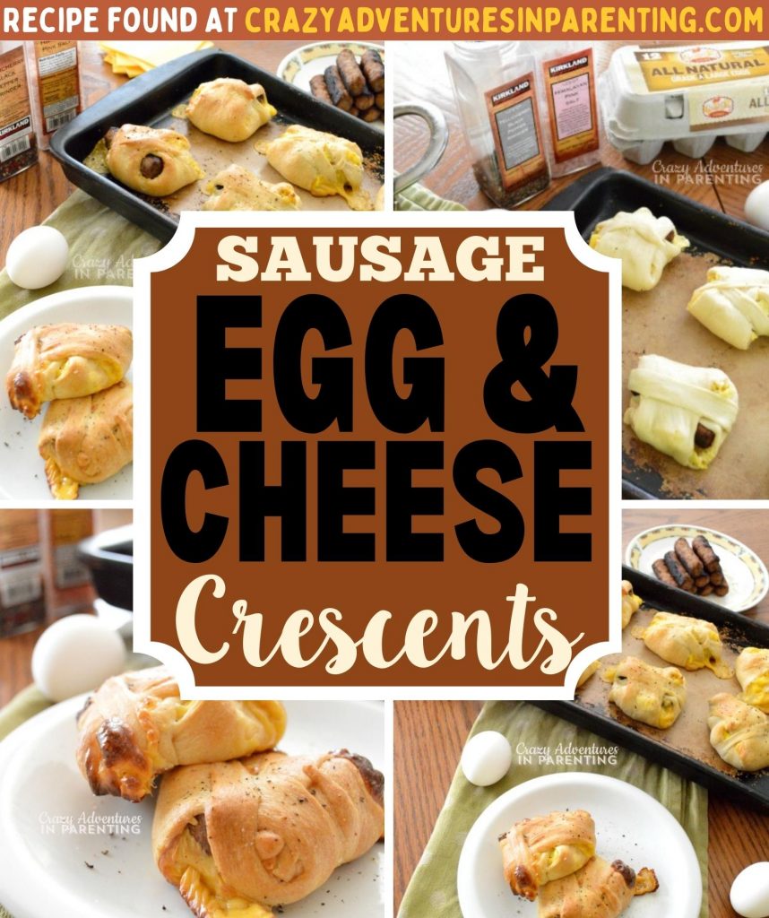 Sausage Egg and Cheese Crescents Easy Breakfast Recipe