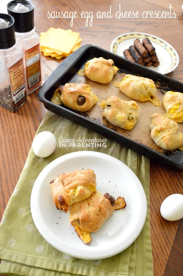 Sausage Egg and Cheese Crescents title