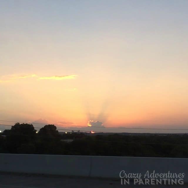 Texas sunset