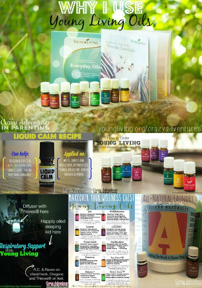 Young Living Oils Post Collage
