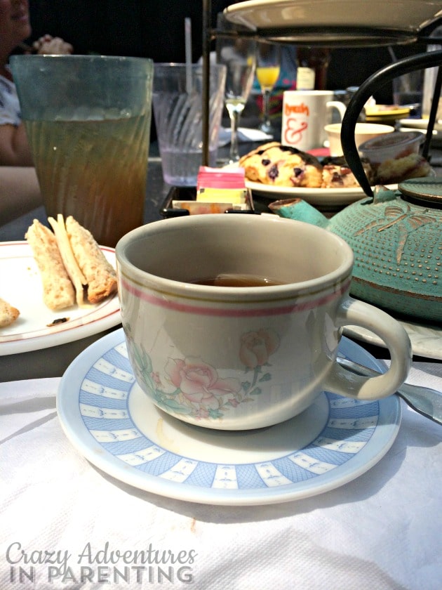 tea and breakfast