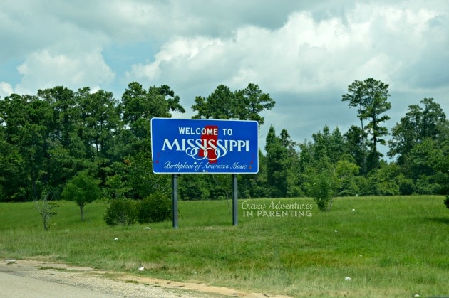 Mississippi state sign