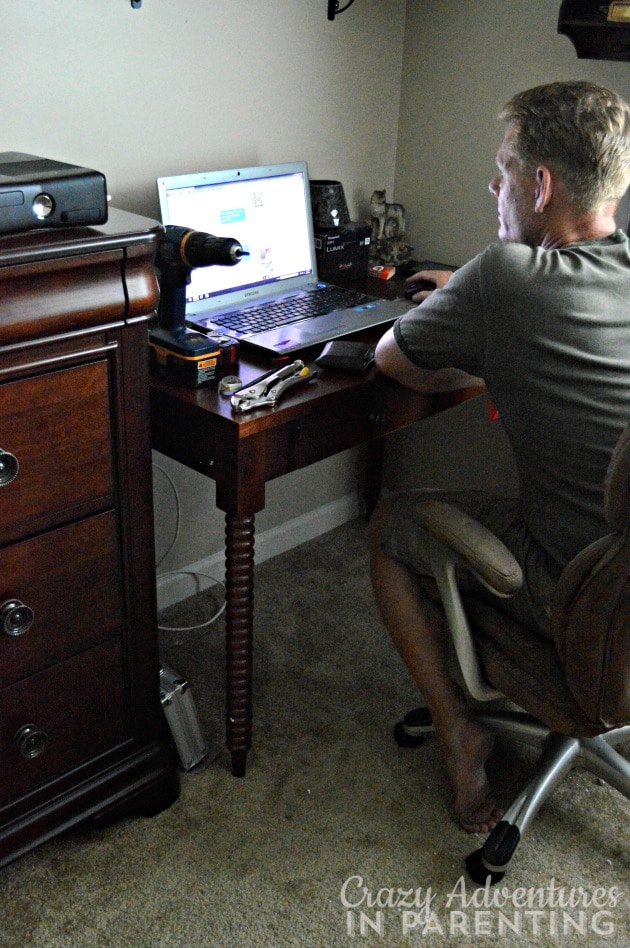 new master bedroom desk