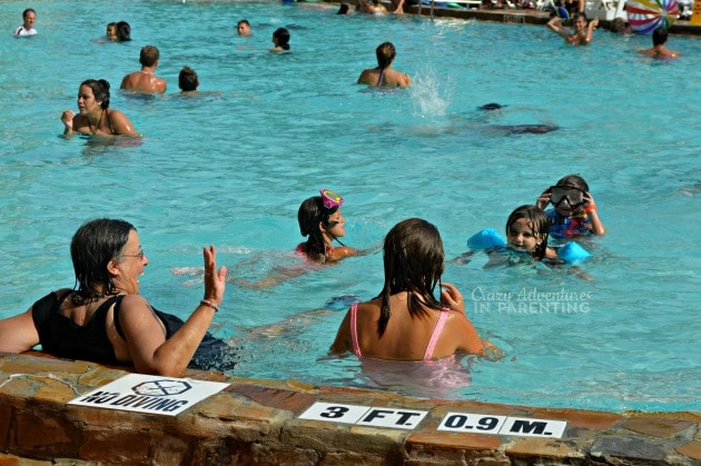 pool fun with the family