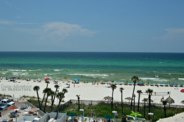 view from Panama City Beach Florida