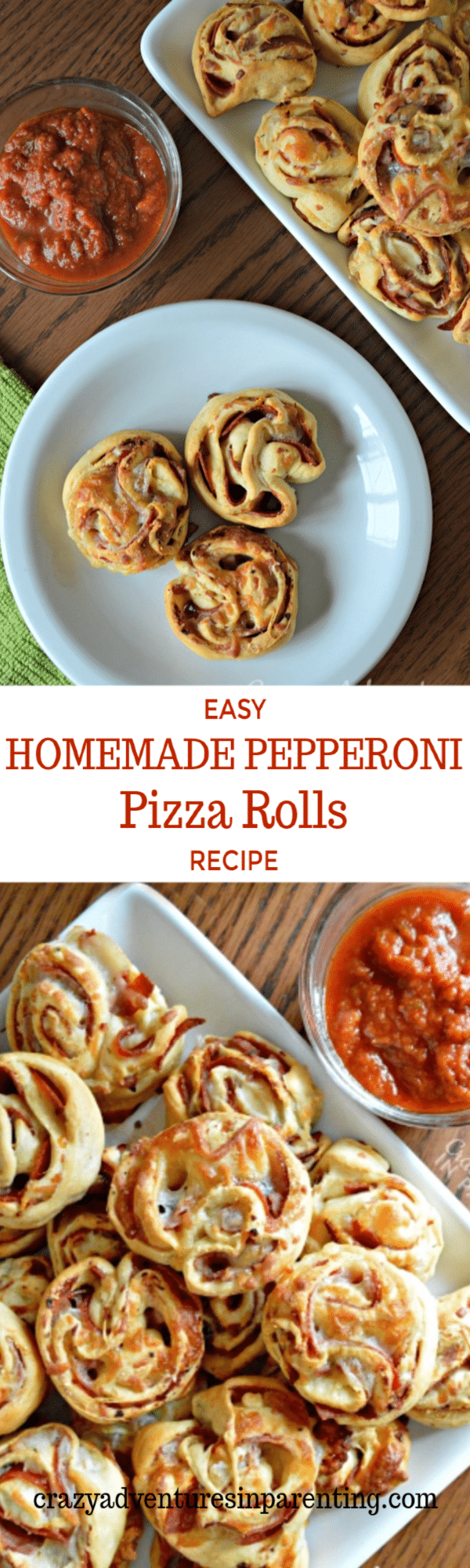 Easy Homemade Pepperoni Pizza Rolls Recipe
