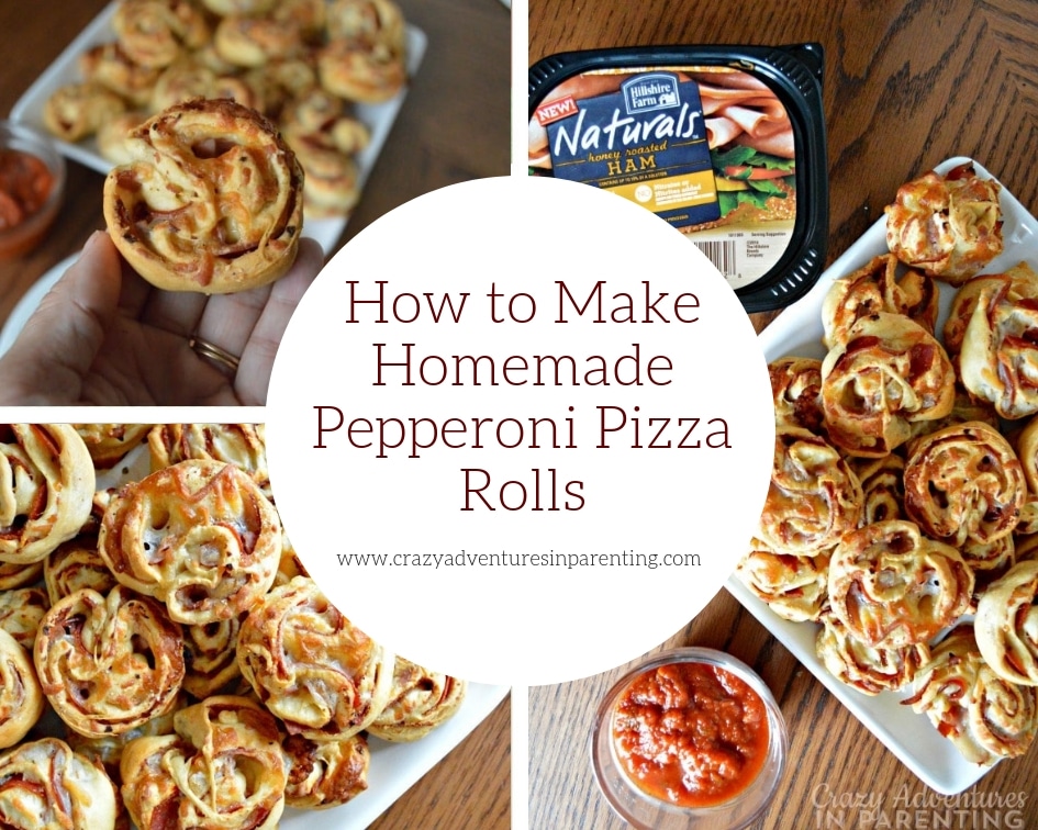 Homemade Pepperoni Pizza Rolls