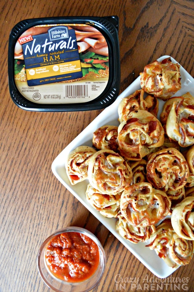 Homemade Pepperoni Pizza Rolls