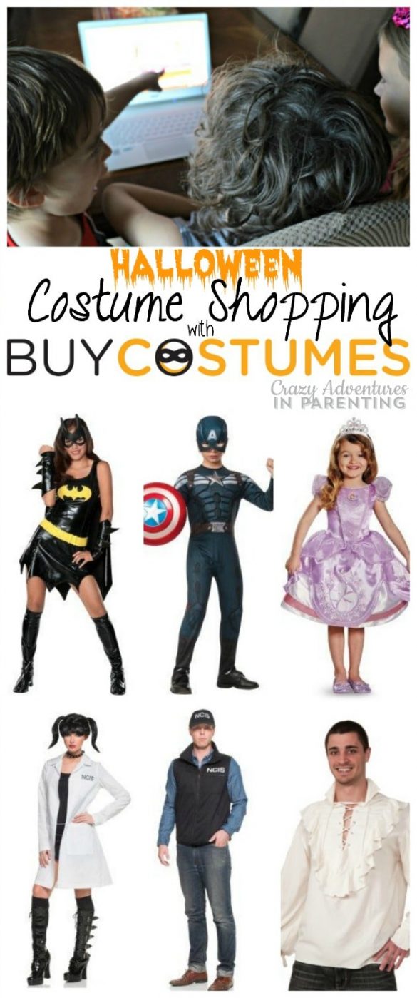 Halloween Costume Shopping at