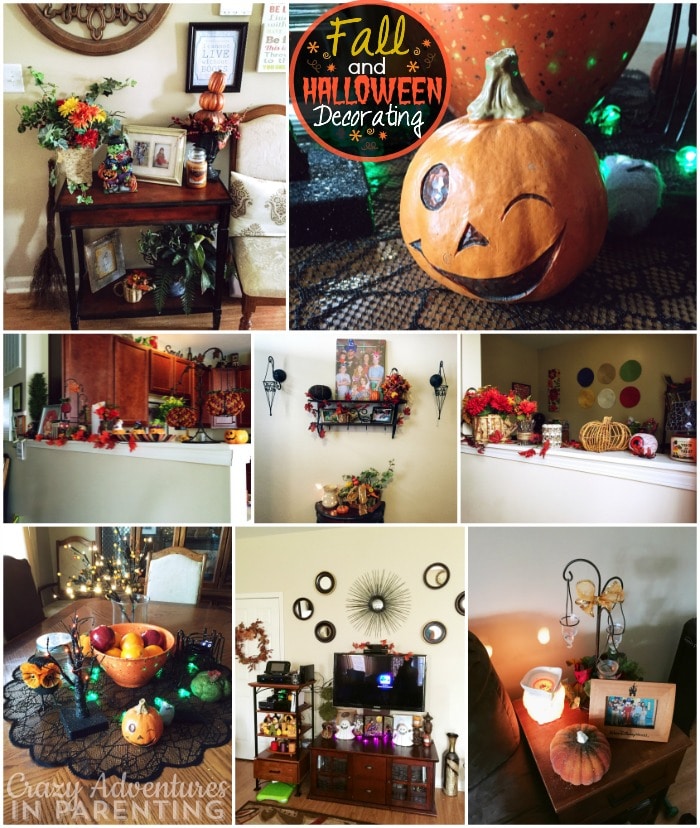 Fall and Halloween Decorating 2014