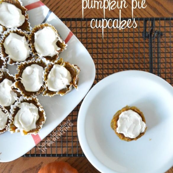 Grain-Free Gluten-Free Pumpkin Pie Cupcakes