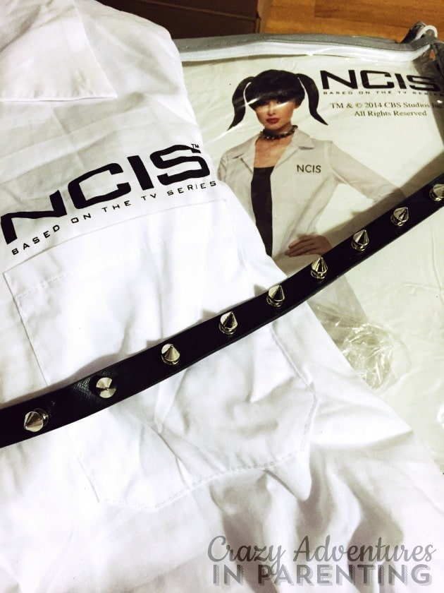 NCIS Abby costume jacket and collar