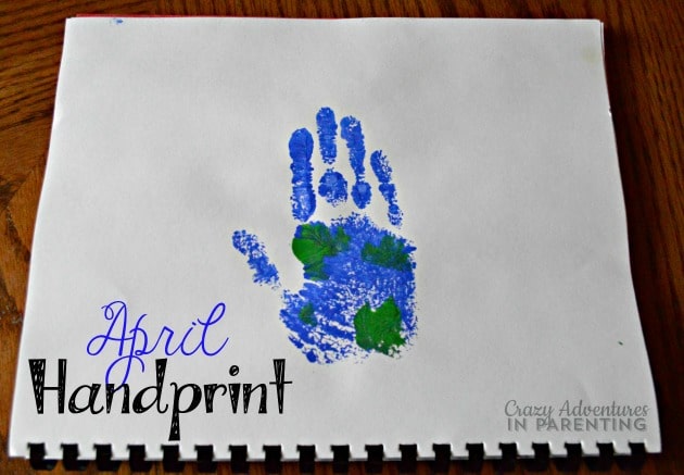 April handprint