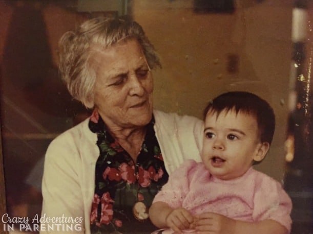 Great Grandma and me