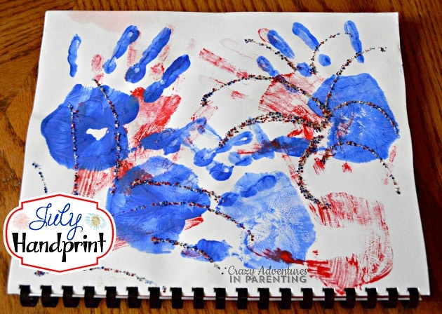 July Handprint