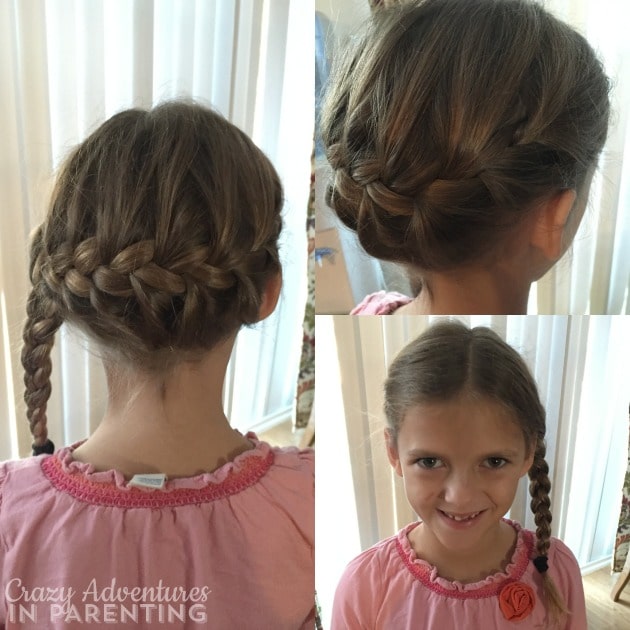 Side french braid