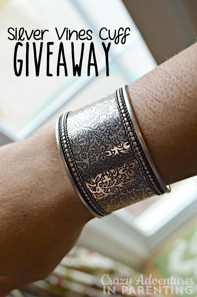 Silver Vines Cuff Giveaway