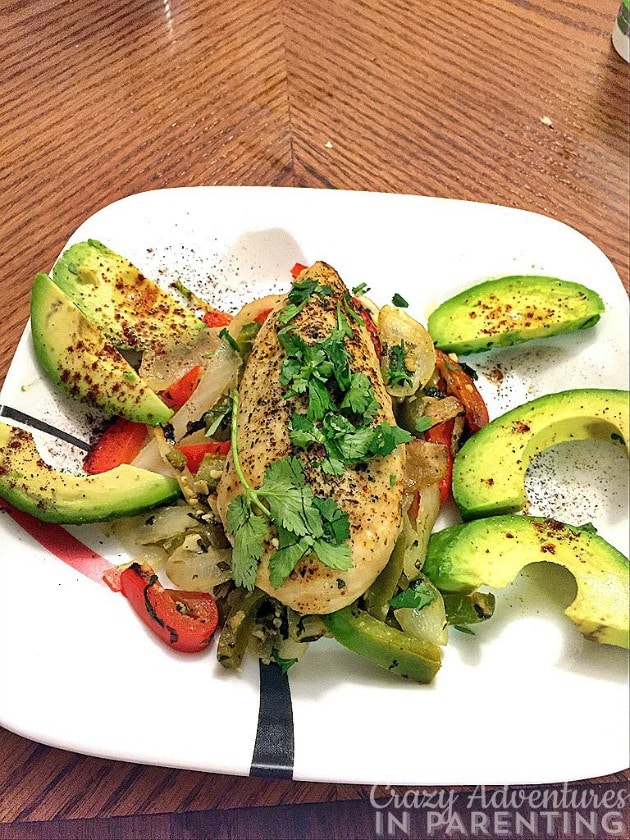 avocado chicken deliciousness