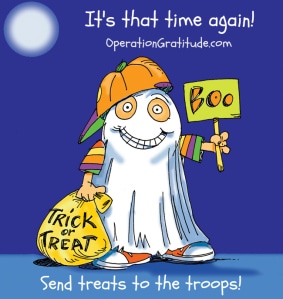 donate candy to the troops