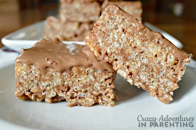 Gourmet Fudge Crispy Rice Treats