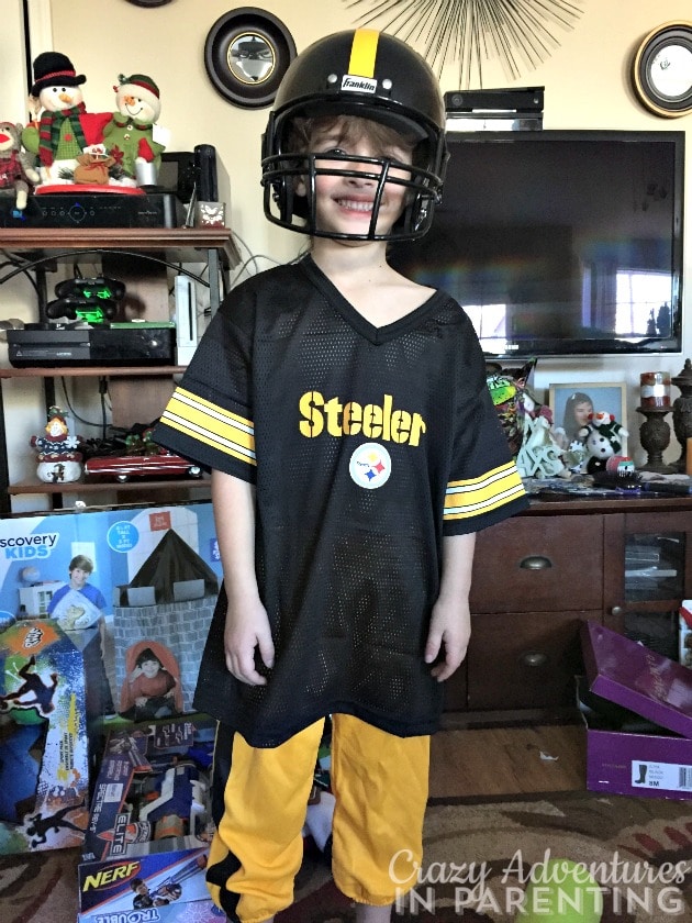 Kids Steelers uniform