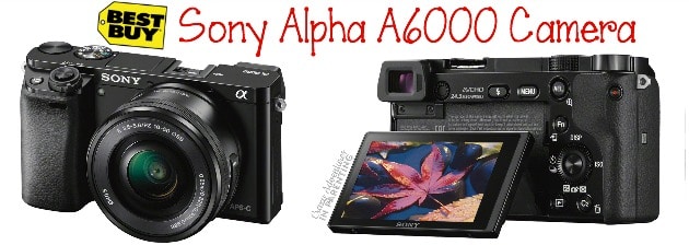 Sony Alpha A6000 Camera