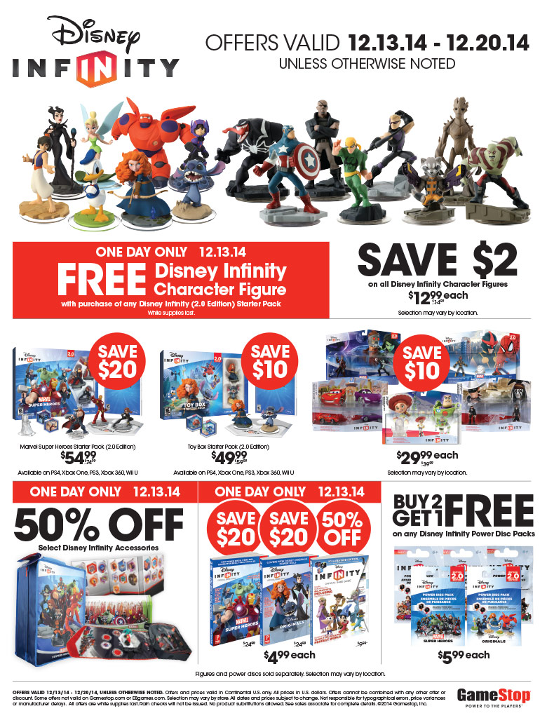 disney infinity game stop