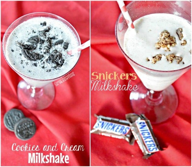 Candy and Cookie Milkshakes