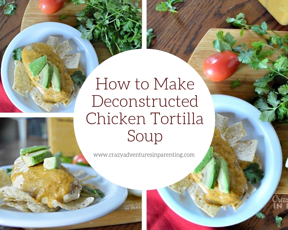 How to Make Deconstructed Chicken Tortilla Soup