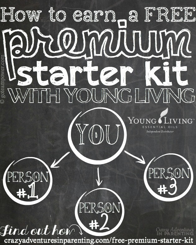 How to earn a FREE Premium Starter Kit with Young Living