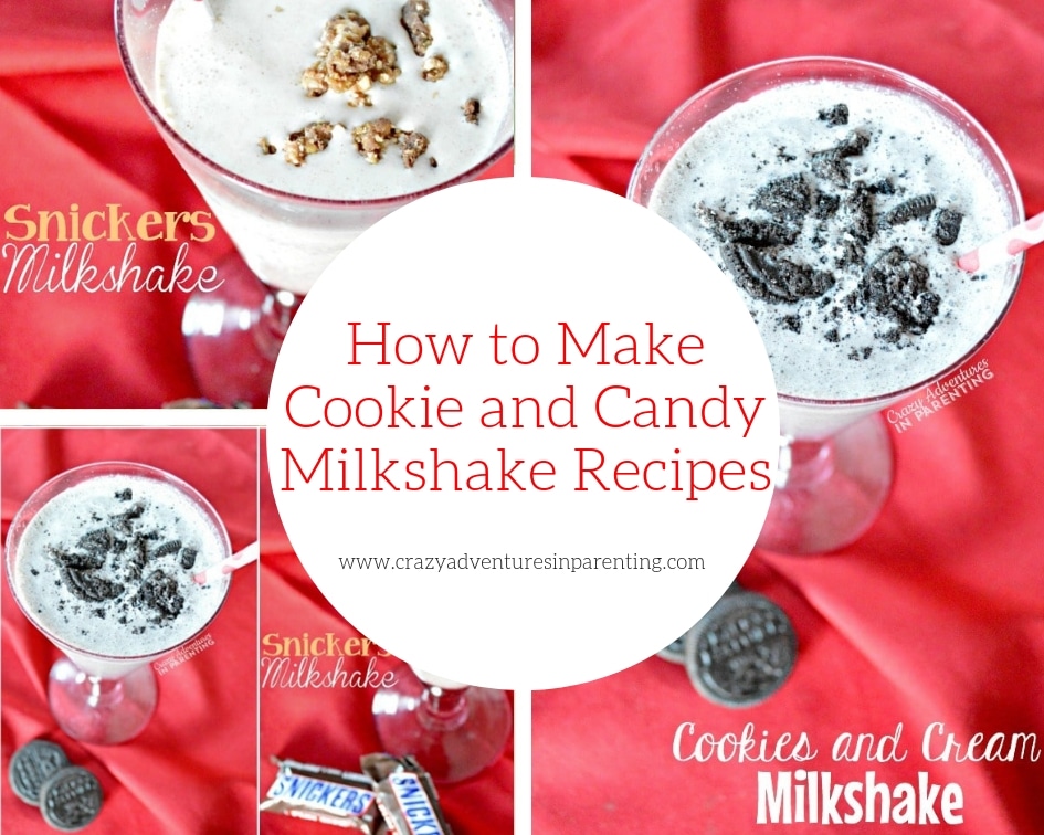 How to Make Cookie and Candy Milkshake Recipes