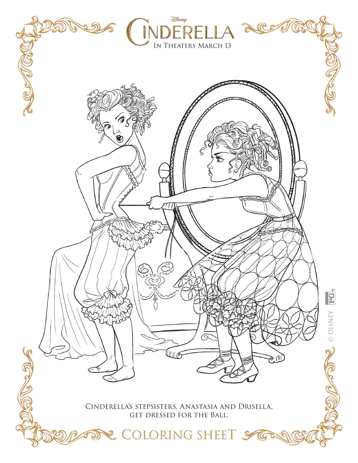 92 Cinderella Coloring Pages Picture  Latest