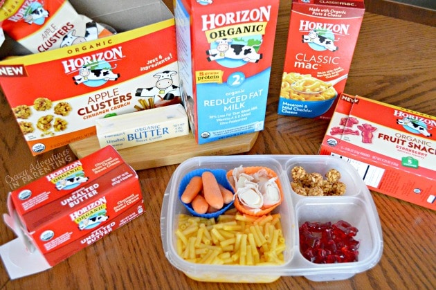 Horizon Organic toddler lunch