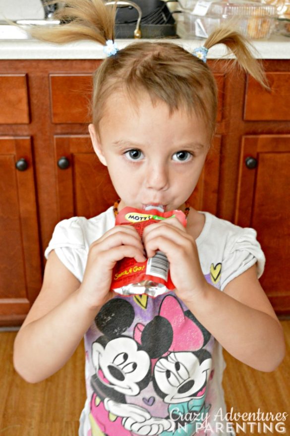 Less LunchMaking Stress with Mott's Snack and Go