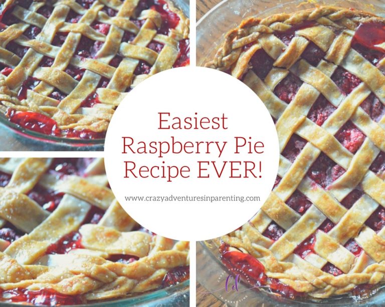 The Most Heavenly, Easiest Raspberry Pie Recipe EVER!