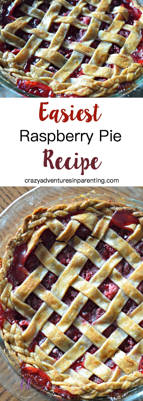 Most Heavenly, Easiest Raspberry Pie Recipe EVER!