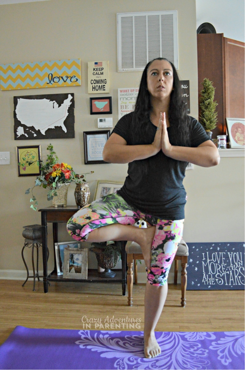 Lisa's Gaiam yoga clothes choices from Kohls
