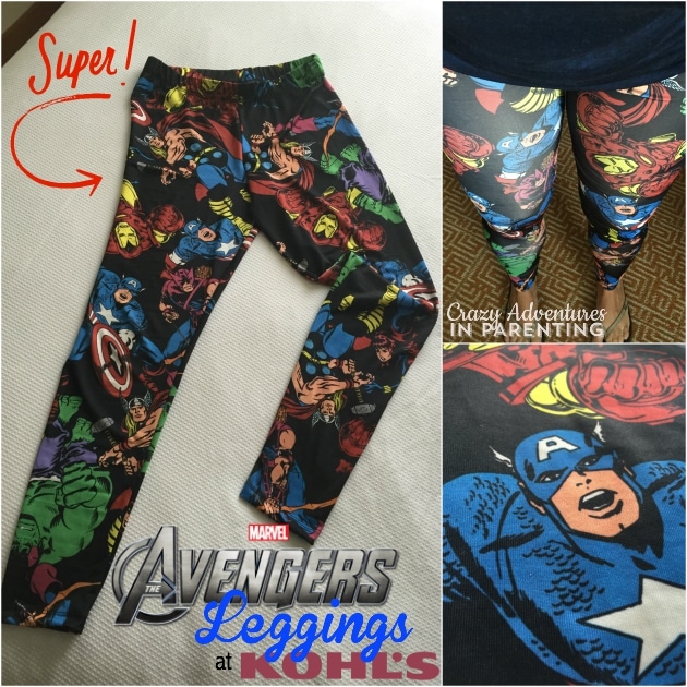 Marvel Avengers Leggings at Kohls