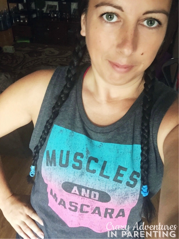 Muscles and Mascara t-shirt