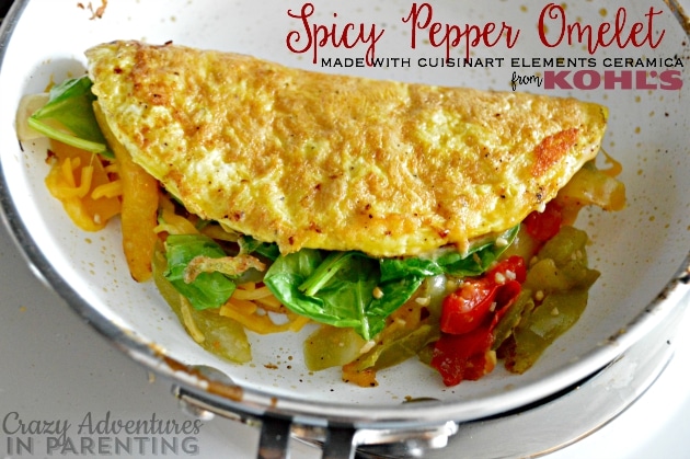 Spicy Pepper Omelet recipe