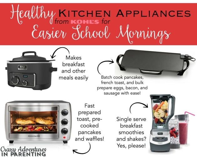 Healthy Kitchen Appliances for Easier School Mornings