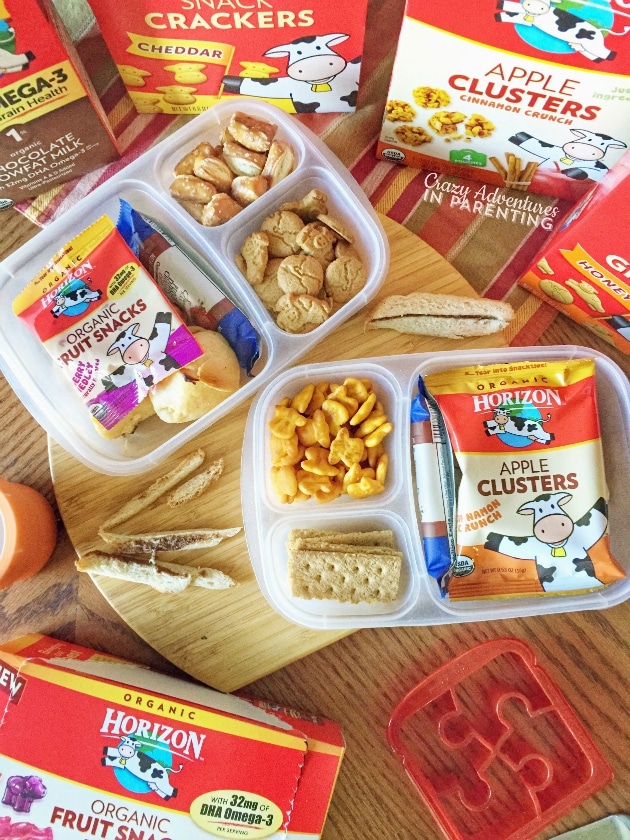 Lunchbox Love with Horizon Organic snacks