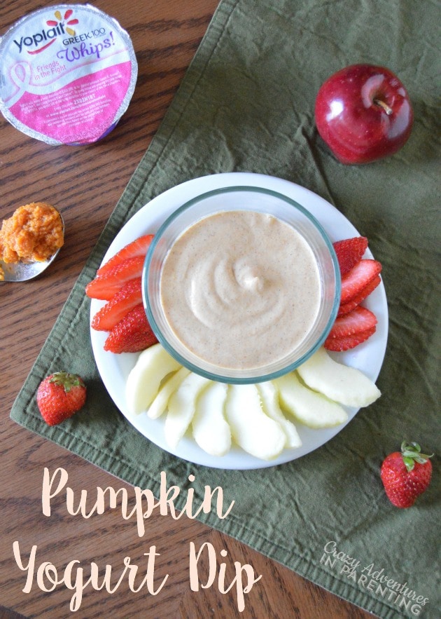 Pumpkin Yogurt Dip recipe