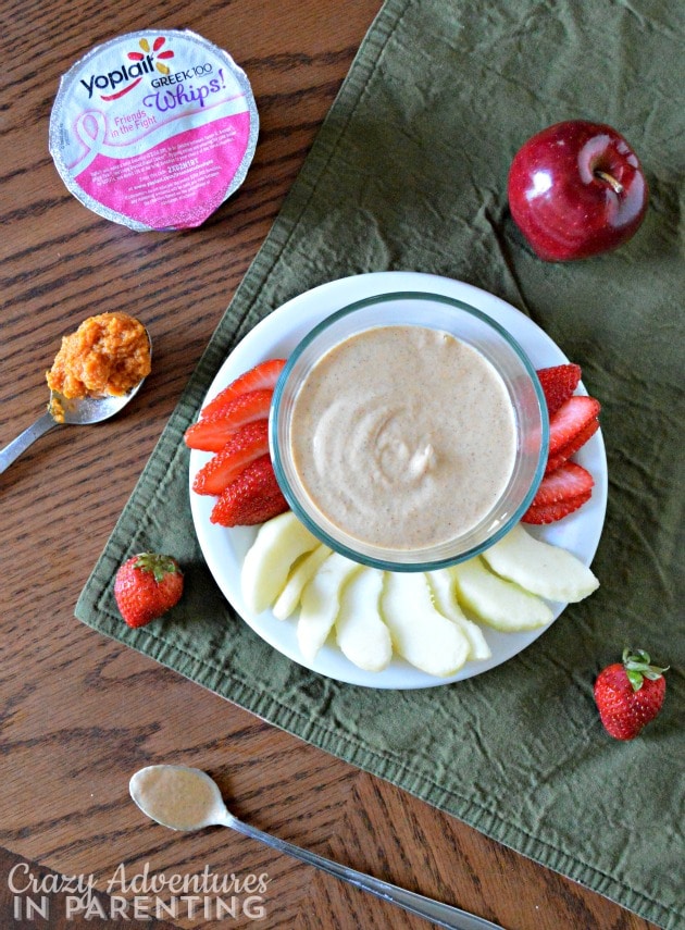 Ready to serve Pumpkin Yogurt Dip